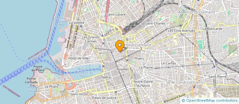 localisation de l'entreprise MONSIEUR PHILIPPE HABIB à MARSEILLE