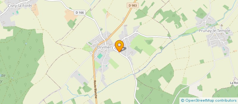 localisation de l'entreprise MONSIEUR PHILIPPE HADDAD  ORVILLIERS