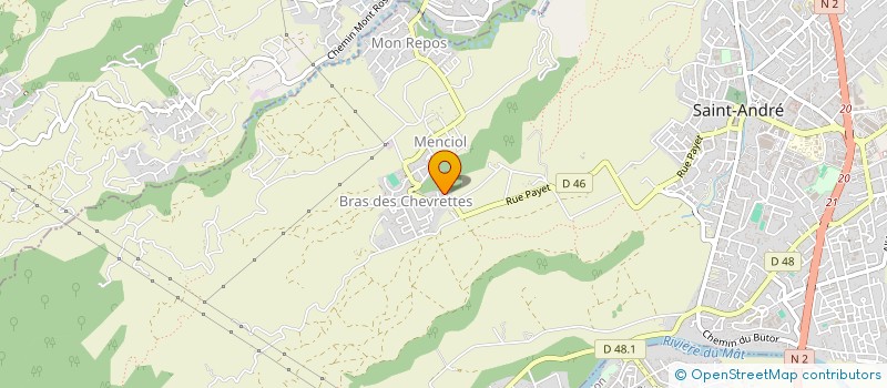 localisation de l'entreprise MONSIEUR PHILIPPE HAGEN  SAINT-ANDRE