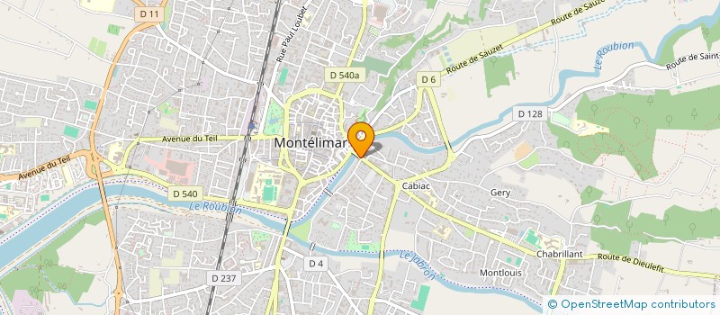 localisation de l'entreprise MONSIEUR PHILIPPE HAIKAL  MONTELIMAR