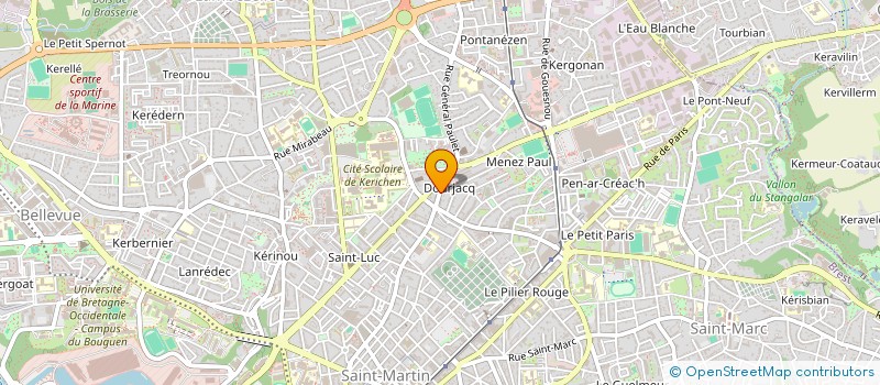 localisation de l'entreprise MONSIEUR PHILIPPE HAMACHE à BREST