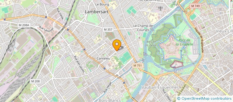 localisation de l'entreprise MONSIEUR PHILIPPE HAMELIN à LAMBERSART