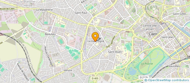 localisation de l'entreprise MONSIEUR PHILIPPE HANNES à CAEN