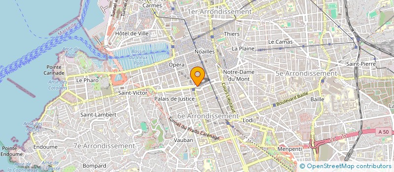 localisation de l'entreprise MONSIEUR PHILIPPE HANSENNE  MARSEILLE