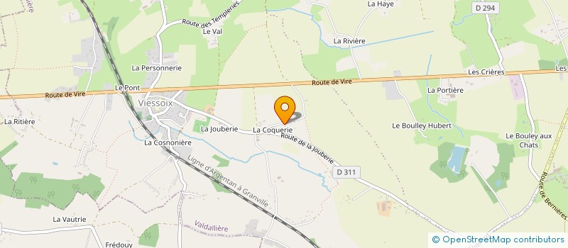 localisation de l'entreprise MONSIEUR PHILIPPE HARDEL à VALDALLIERE