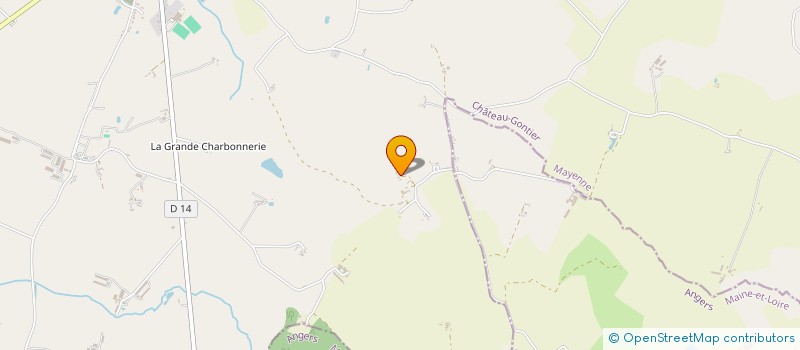 localisation de l'entreprise MONSIEUR PHILIPPE HARDY  SAINT-DENIS-D'ANJOU