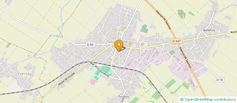 localisation de l'entreprise MONSIEUR PHILIPPE HARDY PRIOTON  NEUVILLE-DE-POITOU