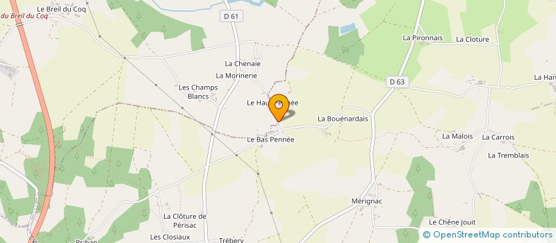 localisation de l'entreprise MONSIEUR PHILIPPE HAREL  PLELAN-LE-GRAND