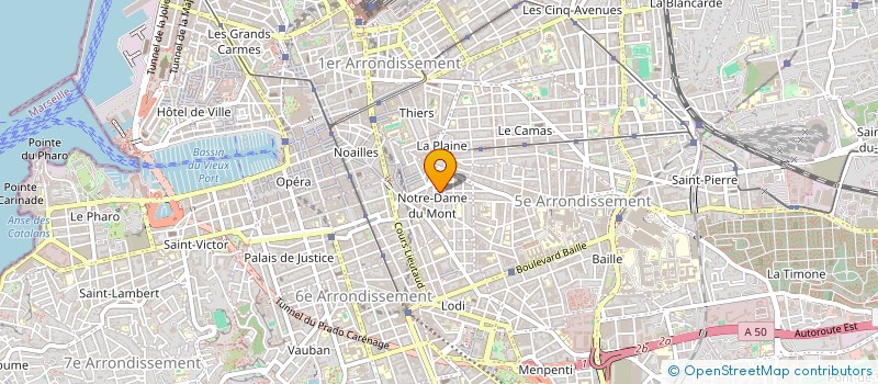 localisation de l'entreprise MONSIEUR PHILIPPE HAS à MARSEILLE