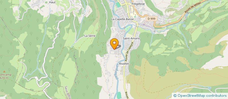 localisation de l'entreprise MONSIEUR PHILIPPE HASLE  SAINT-AFFRIQUE