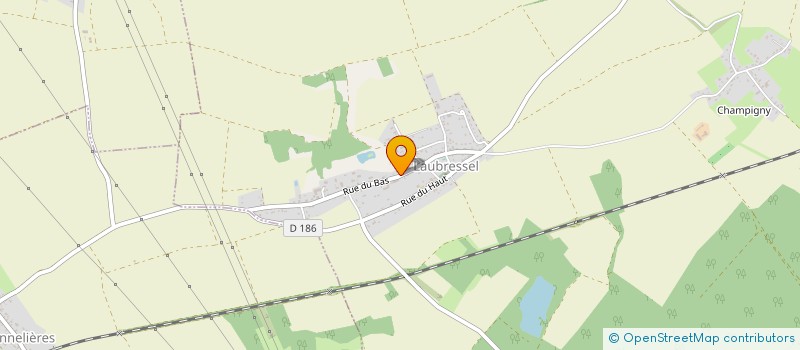 localisation de l'entreprise MONSIEUR PHILIPPE HASSELIN  LAUBRESSEL