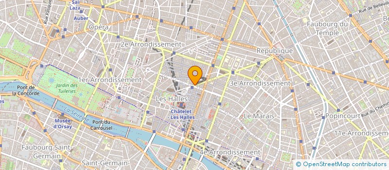 localisation de l'entreprise MONSIEUR PHILIPPE HASSLER  PARIS