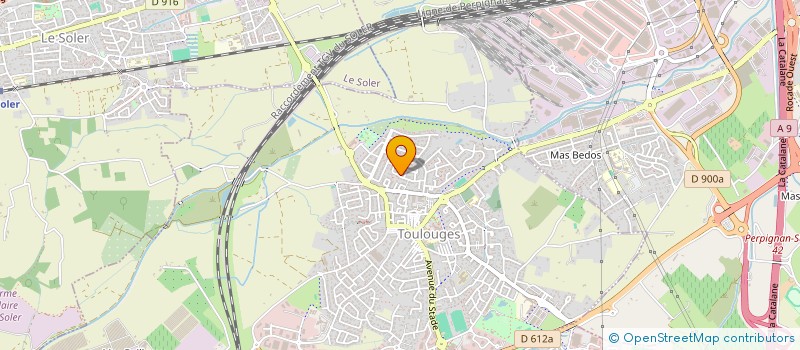 localisation de l'entreprise MONSIEUR PHILIPPE HAUFFRAY  TOULOUGES