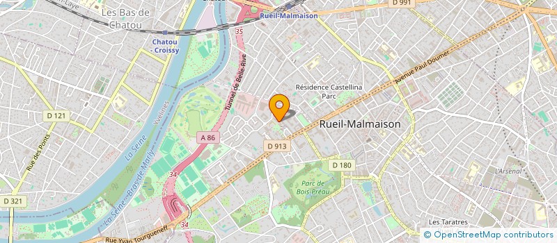 localisation de l'entreprise MONSIEUR PHILIPPE HAUGUEL à RUEIL-MALMAISON
