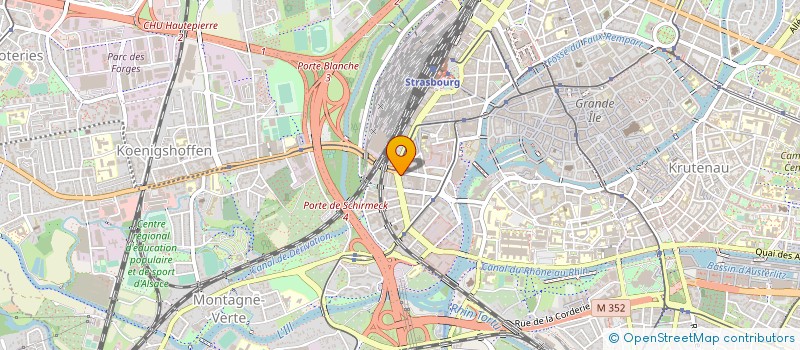 localisation de l'entreprise MONSIEUR PHILIPPE HAUSSER à STRASBOURG