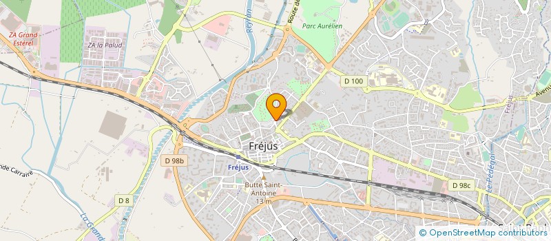 localisation de l'entreprise MONSIEUR PHILIPPE HAUSSIN à FREJUS