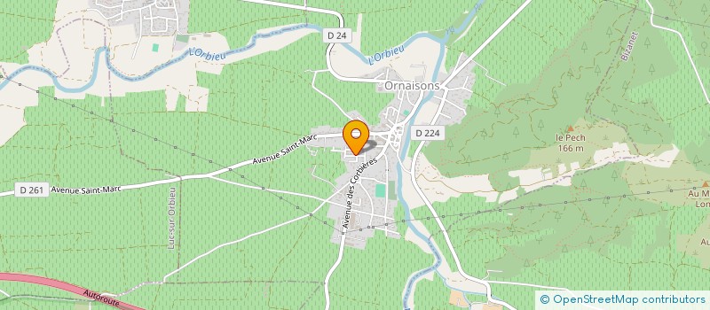 localisation de l'entreprise MONSIEUR PHILIPPE HAVENEL  ORNAISONS