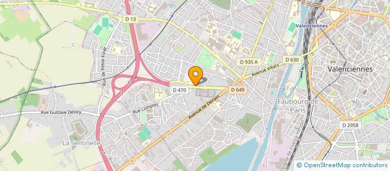 localisation de l'entreprise MONSIEUR PHILIPPE HAVREZ à VALENCIENNES