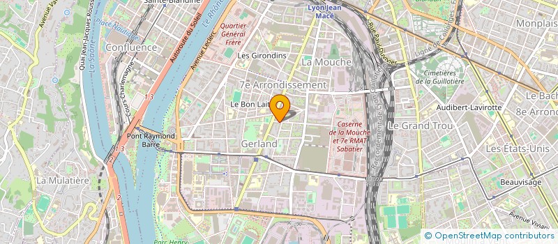 localisation de l'entreprise MONSIEUR PHILIPPE HAZOUT  LYON