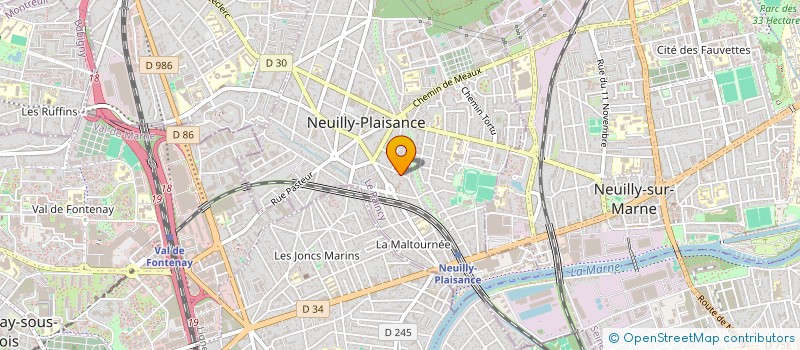 localisation de l'entreprise MONSIEUR PHILIPPE HEBERT à NEUILLY-PLAISANCE
