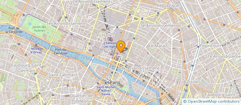 localisation de l'entreprise MONSIEUR PHILIPPE HEDDE D'ENTREMONT à PARIS