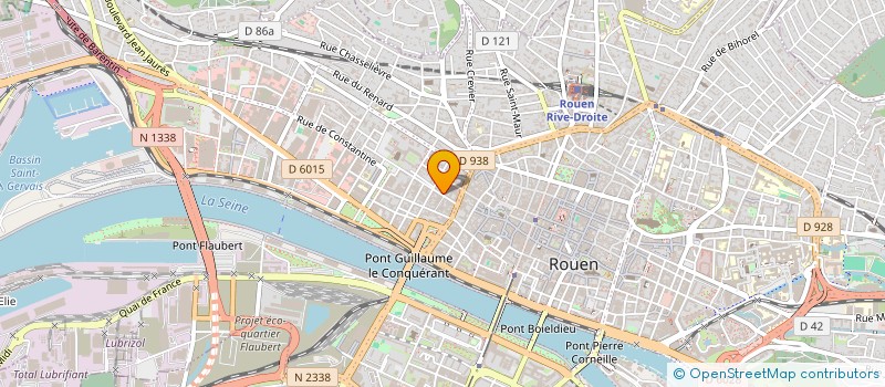 localisation de l'entreprise MONSIEUR PHILIPPE HEDOUIN  ROUEN