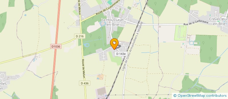 localisation de l'entreprise MONSIEUR PHILIPPE HEFNER  HOUSSAYE-EN-BRIE (LA)