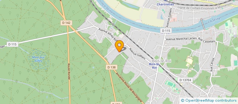 localisation de l'entreprise MONSIEUR PHILIPPE HELENE  BOIS-LE-ROI