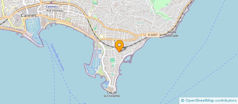 localisation de l'entreprise MONSIEUR PHILIPPE HEMERY à CANNES