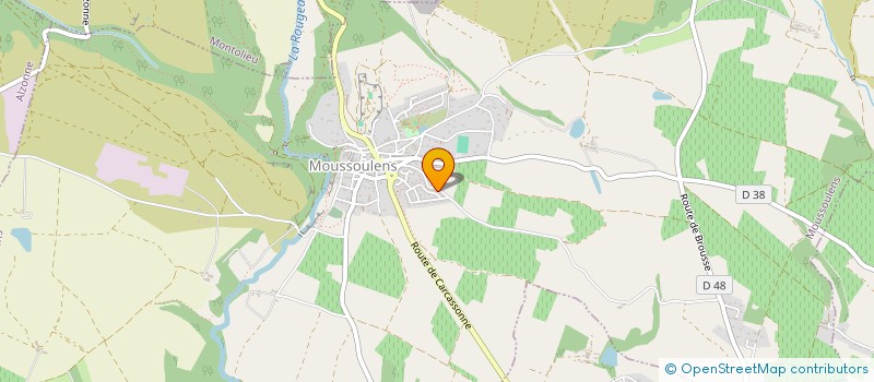 localisation de l'entreprise MONSIEUR PHILIPPE HEMERY  MOUSSOULENS