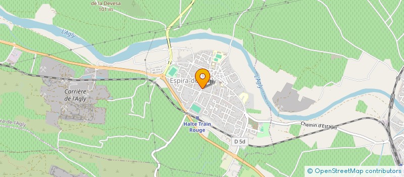 localisation de l'entreprise MONSIEUR PHILIPPE HENNEQUIN à ESPIRA-DE-L'AGLY