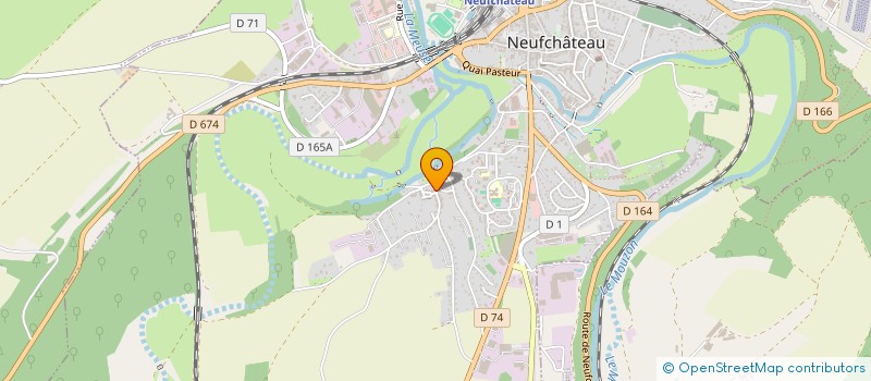 localisation de l'entreprise MONSIEUR PHILIPPE HENON  HOUEVILLE