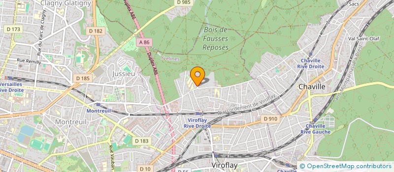 localisation de l'entreprise MONSIEUR PHILIPPE HENRI RENE ARRIZABALAGA  VIROFLAY