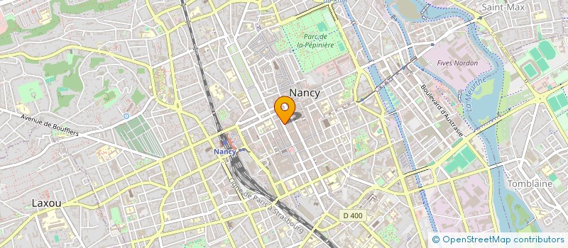 localisation de l'entreprise MONSIEUR PHILIPPE HENRY à NANCY