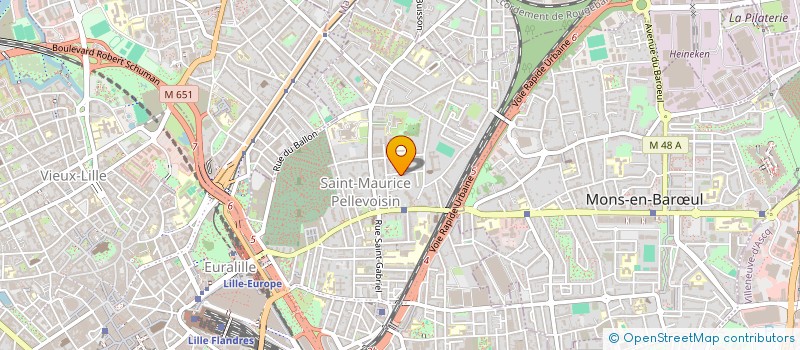 localisation de l'entreprise MONSIEUR PHILIPPE-HENRY PIERSON  LILLE