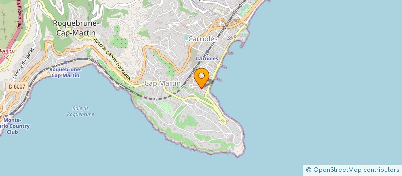 localisation de l'entreprise MONSIEUR PHILIPPE HERBET à ROQUEBRUNE-CAP-MARTIN