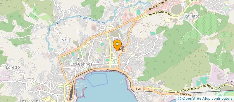 localisation de l'entreprise MONSIEUR PHILIPPE HERBILLE à AJACCIO