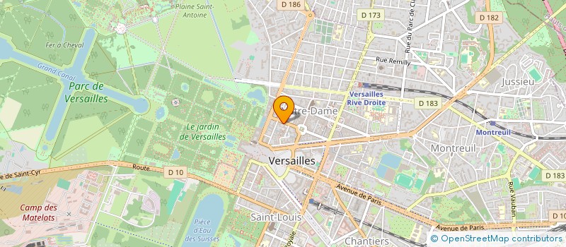 localisation de l'entreprise MONSIEUR PHILIPPE HERBIN à VERSAILLES