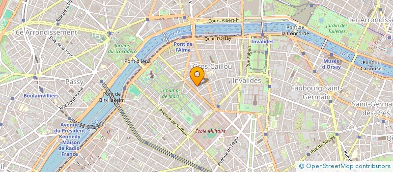 localisation de l'entreprise MONSIEUR PHILIPPE HERBLIN  PARIS