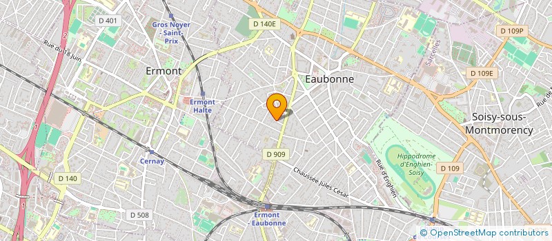 localisation de l'entreprise MONSIEUR PHILIPPE HERMANDESSE à EAUBONNE