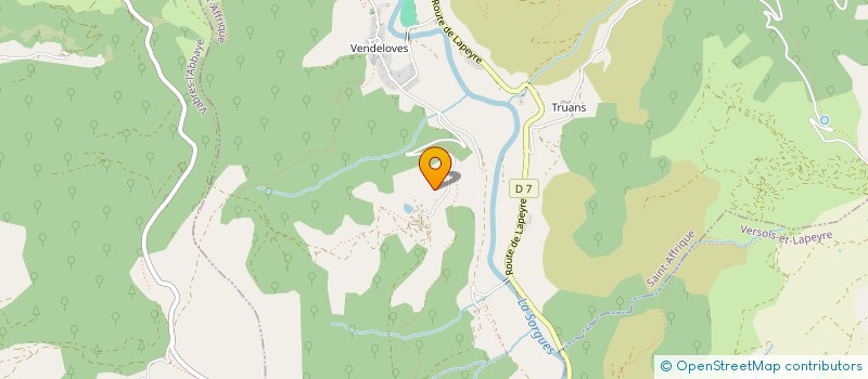 localisation de l'entreprise MONSIEUR PHILIPPE HERMET  ST-AFFRIQUE