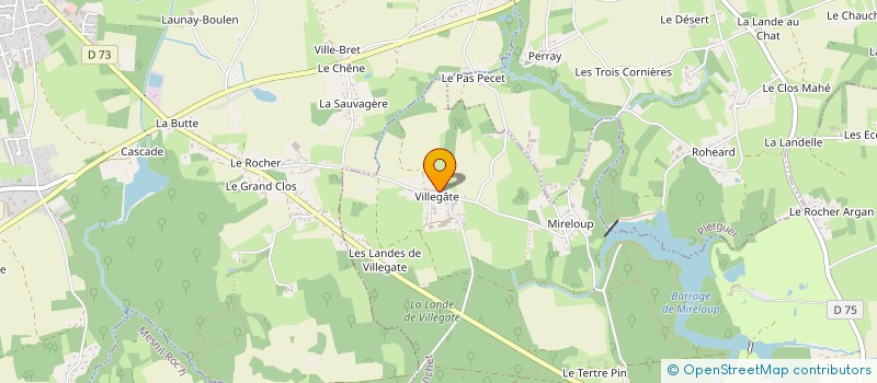 localisation de l'entreprise MONSIEUR PHILIPPE HERNANDEZ à LE TRONCHET
