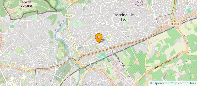 localisation de l'entreprise MONSIEUR PHILIPPE HERNANDEZ  CASTELNAU-LE-LEZ