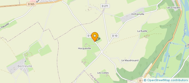 localisation de l'entreprise MONSIEUR PHILIPPE HEROUARD  CANY-BARVILLE