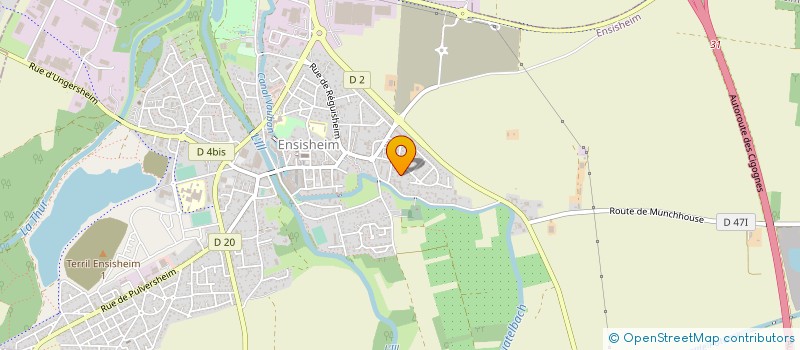 localisation de l'entreprise MONSIEUR PHILIPPE HERRBACH  ENSISHEIM