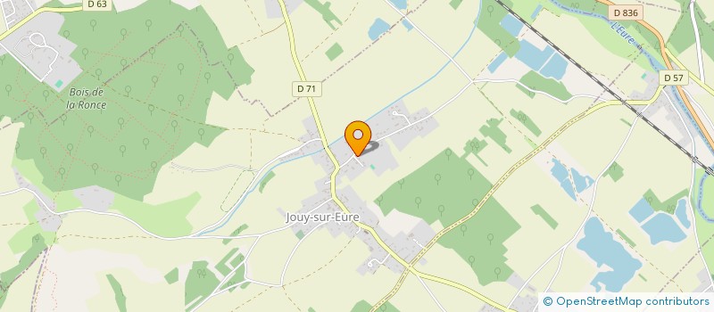 localisation de l'entreprise MONSIEUR PHILIPPE HERVIEU à JOUY-SUR-EURE