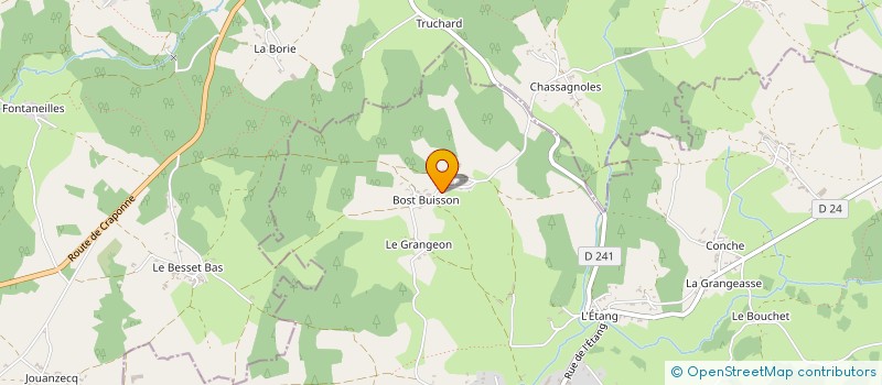 localisation de l'entreprise MONSIEUR PHILIPPE HERVOIS  SAINT-PAL-DE-CHALENCON