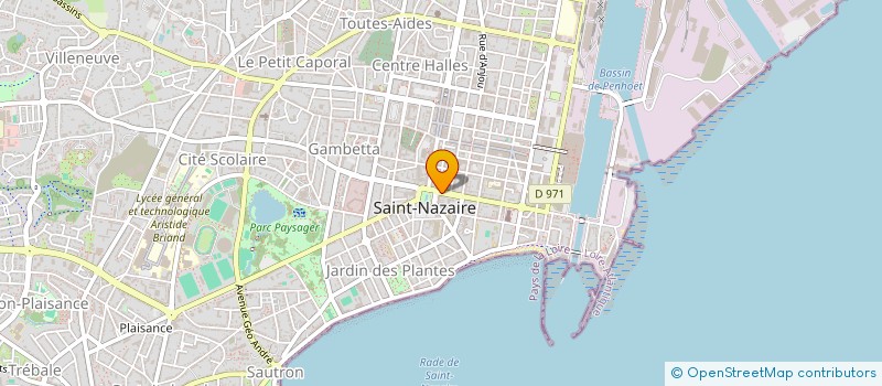 localisation de l'entreprise MONSIEUR PHILIPPE HERVY  SAINT-NAZAIRE