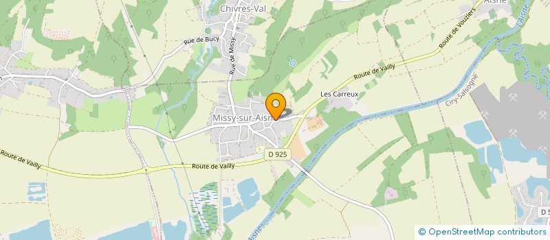 localisation de l'entreprise MONSIEUR PHILIPPE HEYER à MISSY-SUR-AISNE