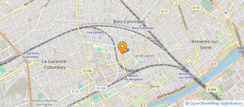 localisation de l'entreprise MONSIEUR PHILIPPE HIDDEN à ASNIERES-SUR-SEINE